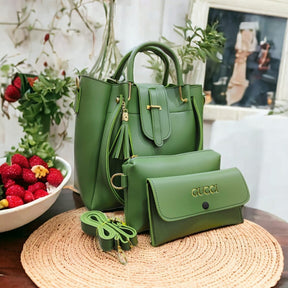 3 PC Woman handbag