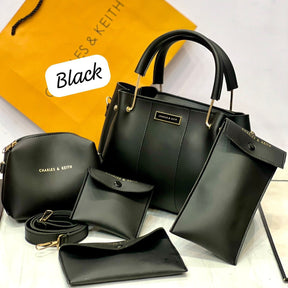 Charles & Keith Premium 5-Piece Handbag Set