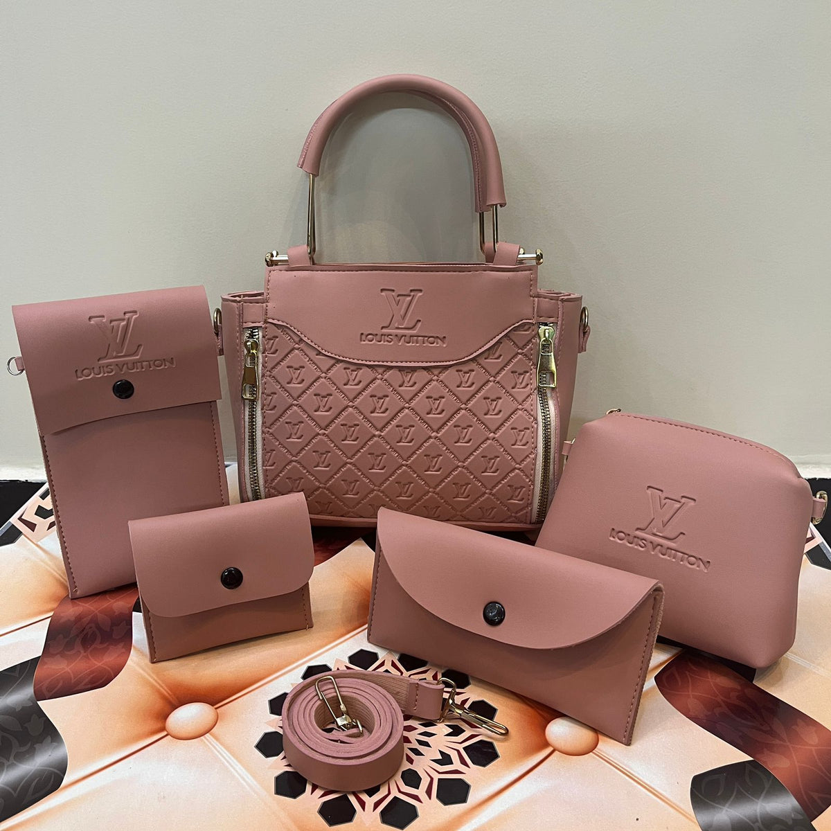 Louis Vuitton 5-Piece Luxury Handbag Set