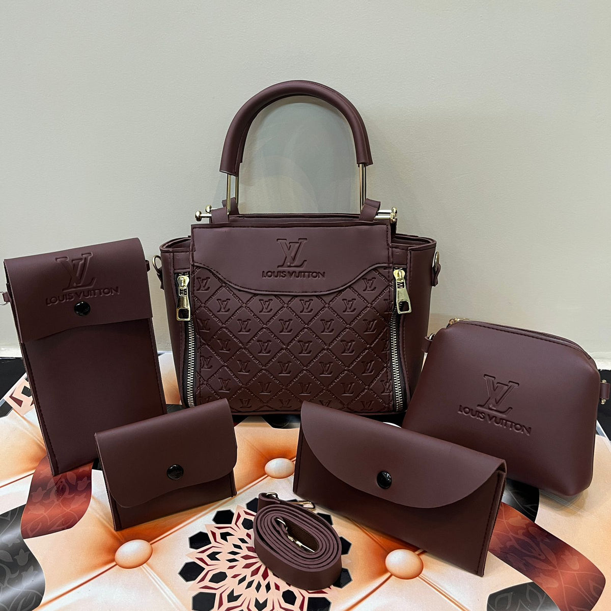 Louis Vuitton 5-Piece Luxury Handbag Set